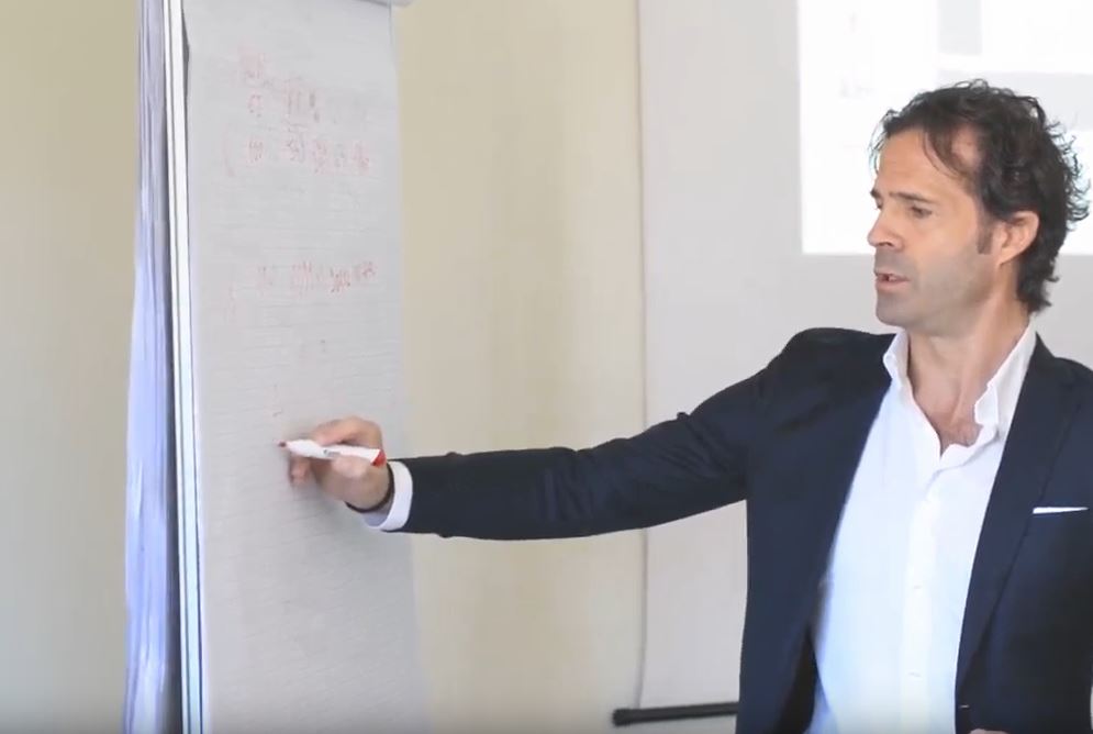 Sergio Grasso in aula